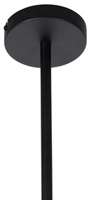 Candeeiro de suspensão inteligente preto 4 luzes incl. Wifi ST64 - Laser