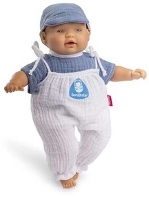 Boneca Bebé Berjuan Sanibaby Azul (28 cm)