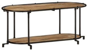 Móvel TV 100x42x40 cm madeira de mangueira áspera maciça