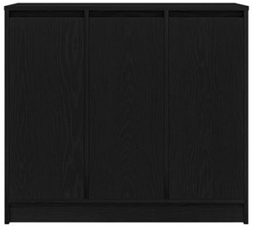 Aparador 85x34x76 cm derivados de madeira carvalho preto