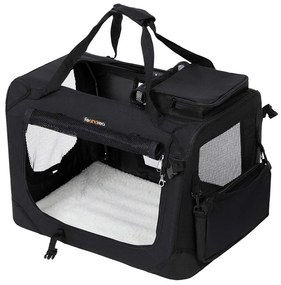 Bolsa transportadora dobrável para animais de estimação, portátil. | FEANDREA | 60 x 42 x 42 cm | preto | PDC60H.