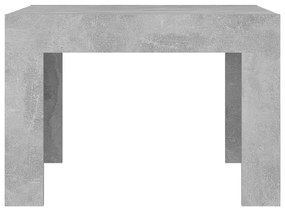 Mesa de centro 50x50x35 cm derivados de madeira cinzento sonoma