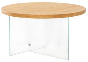 Mesa de Centro Serenity – Transparente – 70 cm x 40 cm