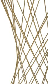 MESA DE APOIO DOURADA Ø 40X80 CM
