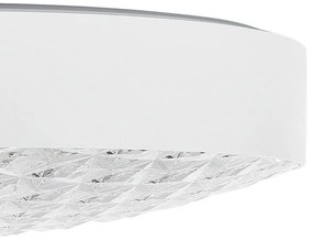 Candeeiro de teto LED em metal branco ARLI Beliani