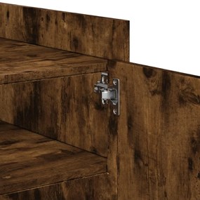 Mesa de centro 80x50x50 cm derivados de madeira carvalho fumado