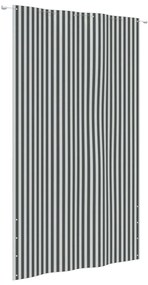 vidaXL Tela de varanda 160x240 cm tecido Oxford antracite e branco