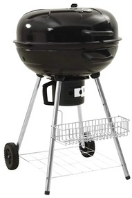 vidaXL Barbecue a carvão 73x58x96 cm aço
