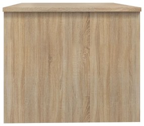 Mesa de centro 80x50x42,5 cm madeira processada carvalho sonoma