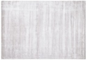 Tapete em viscose cinzenta clara 160 x 230 cm GESI II Beliani