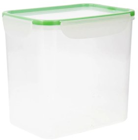 Lancheira Hermética Quid Greenery Transparente Plástico (4,7 L) (pack 4x)