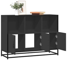 Aparador 100x35x76 cm derivados de madeira preto