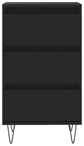 Aparador 40x35x70 cm derivados de madeira preto
