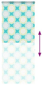 Rolo de Duche Estores cassete 90x240 cm Largura Tecido 86 cm