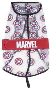 Gabardina para Cães The Avengers Transparente L Vermelho