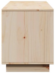 Móvel de TV 156x37x45 cm madeira de pinho maciça