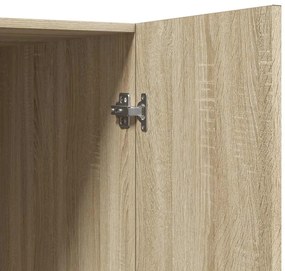 Armário p/ máquina lavar roupa 70,5x71,5x91,5cm carvalho sonoma