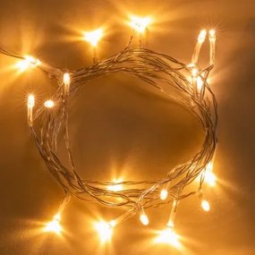 Guirlanda Decorativa Led 3 M Llamp Branco Cálido - Sklum