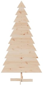Árvore de Natal decorativa 180 cm madeira de pinho maciça