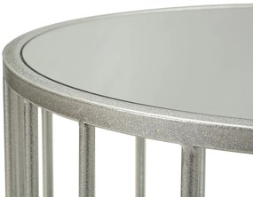 MESA DE CENTRO SMIRNE 90X50X45 CM PRATA