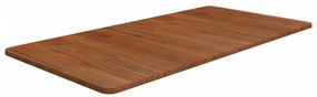 vidaXL Bancada p/ WC 100x50x1,5 cm madeira tratada castanho-escuro