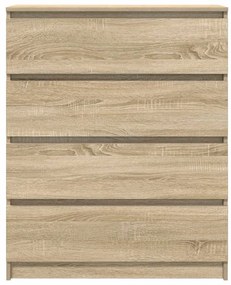 Aparador 80x35x99 cm deriv. de madeira carvalho sonoma