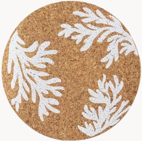 Bases para copos White Coral, conjunto de 6