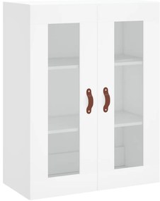 Móveis de parede 2 pcs derivados de madeira branco