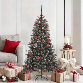 vidaXL Árvore de Natal Artificial Verde 150 cm PVC, Plástico e Aço