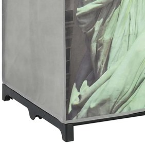 Roupeiro Nova Iorque 75x45x160 cm tecido