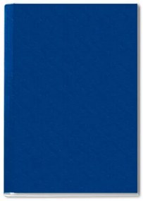 Capa de Encadernação Channel Rigida Azul Lombada 21 mm Capacidade 210 Folhas