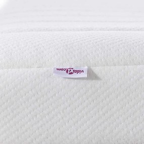 Colchões Branco 90 x 200 cm Tecido 100% poliéster
