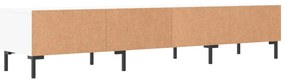 Móvel de TV 150x36x30 cm derivados de madeira branco