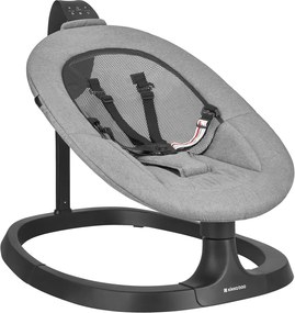 Cadeira Balanço elétrica para bebés Zazu Cinza