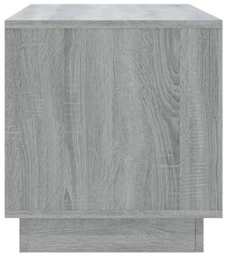 Móvel de TV 102x41x44 cm derivados de madeira cinzento sonoma
