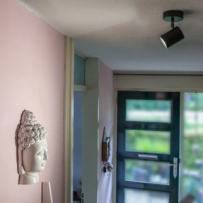 Foco Inteligente Preto incl. WiFi GU10 Ajustável - Jeana