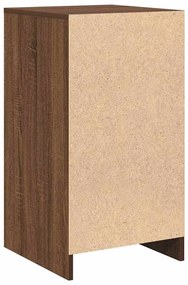 Armário vidaXL Castanho Carvalho 40x41x75 cm Madeira engenheirada