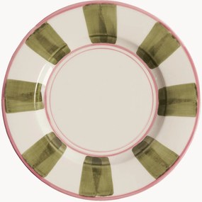 Prato de salada pintado à mão Circus