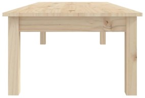 Mesa de centro 110x50x30 cm madeira de pinho maciça