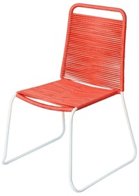 Tuinstoel Antea 57 X 61 X 90 cm Vermelho Corda