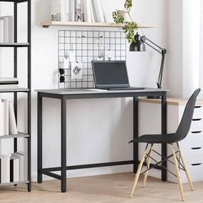 vidaXL mesa Cinza Sonoma 80 x 50 x 76,5 cm Madeira de Engenharia e Aço