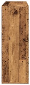 Estante/divisória 100x33x94,5 cm cor madeira velha