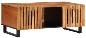 vidaXL Mesa de centro 100x55x40 cm madeira de acácia maciça