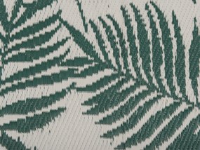 Tapete de exterior verde escuro 120 x 180 cm KOTA Beliani