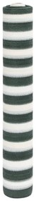 Rede de privacidade PEAD 75 g/m² 1,5x50 m verde e branco