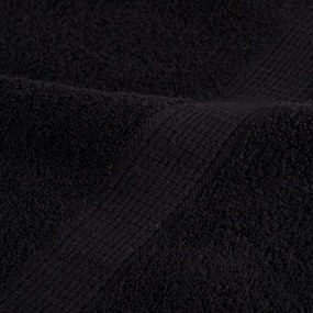 Panos de prato 4 pcs Preto 15 x 21 cm Algodão