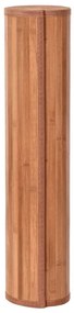 Tapete retangular 60x200 cm bambu castanho