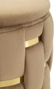 PUFE COM ARMAZENAMENTO SHANTY CONJUNTO DE 2 PEÇAS Ø 37X42-28X35 CM ROSA