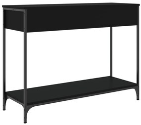 Mesa consola 100x34,5x75 cm derivados de madeira preto
