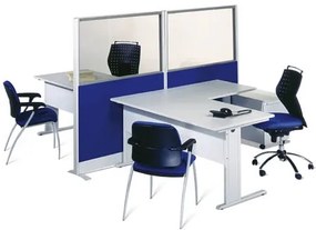 Secretária em L / 1800x1200x740mm S/ Gavetas